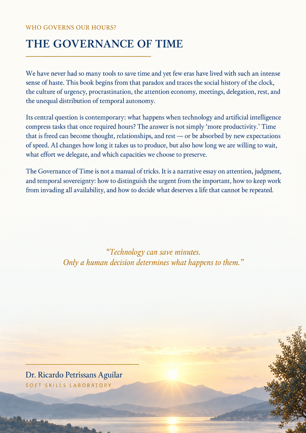 The Governance of Time - Image 3